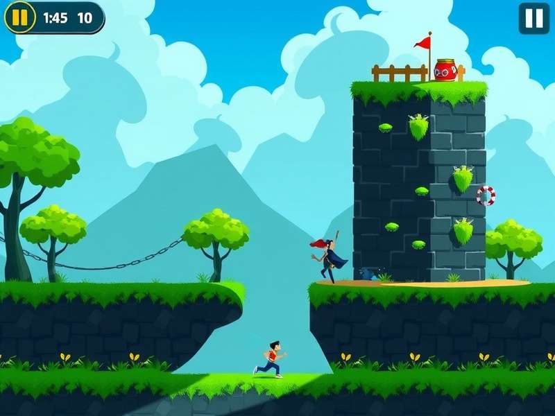 Clove Hyper Runner gameplay screenshot